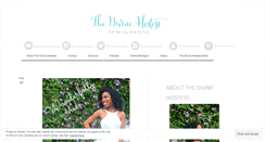 Desktop Screenshot of divinehostess.com